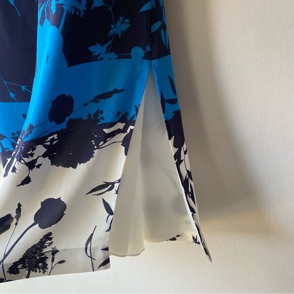 ted baker selaah bluebell side slit midi skirt - Picture 6 of 11